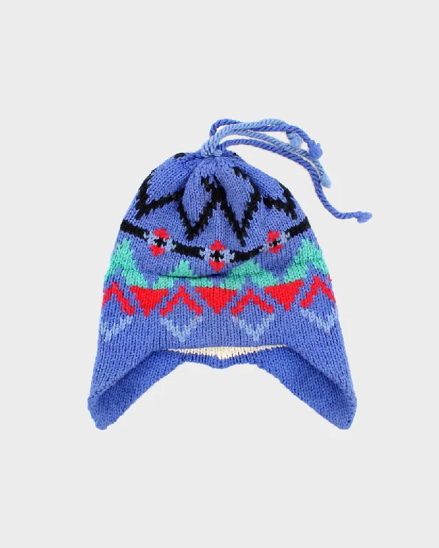 Vintage Top Notch Knits Wool Hat Couple pajama sets