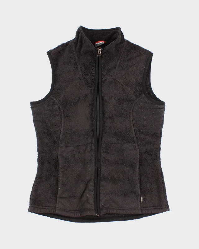 Womens Black The North Face Fleece Vest - S Cheap pajama sets