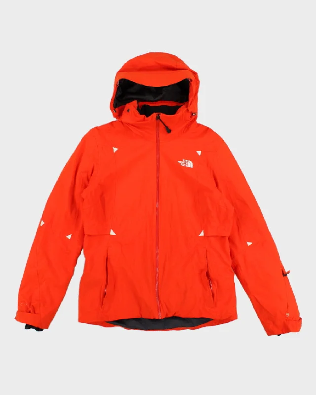 Womens Orange The North Face Hooded Ski Jacket - M Movie night pajama sets