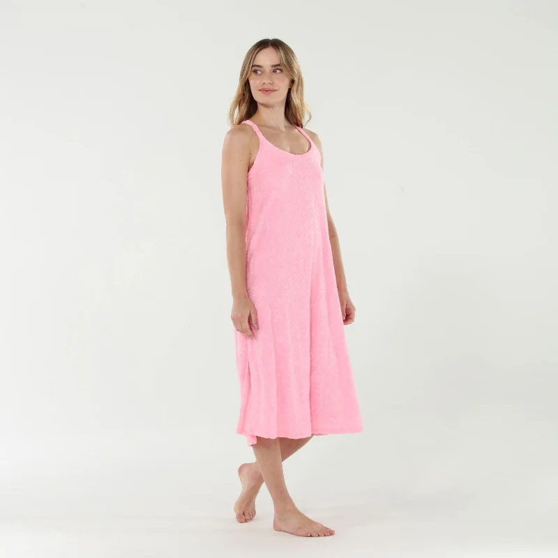 Easy Does It Dress in Sundown Pineapple Cozy Winter Robe