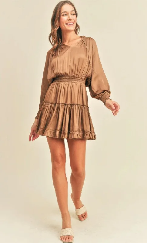 Frankie Long Sleeve Dress Strapless mini dresses