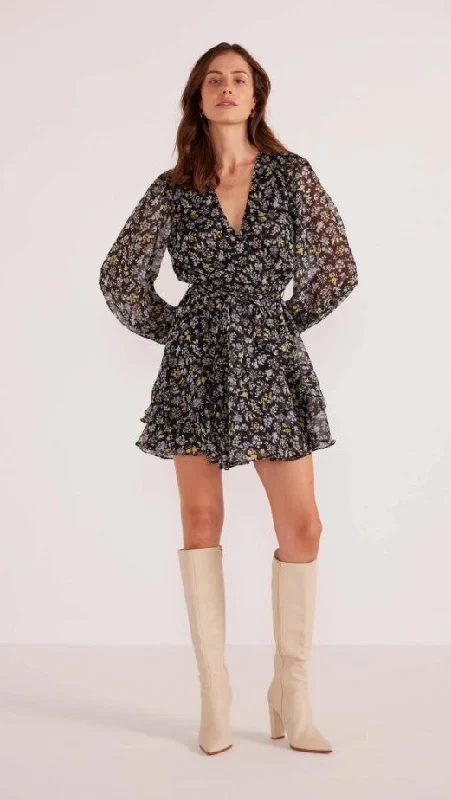 Taylee Long Sleeve Mini Dress Prom mini dresses