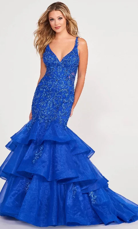Ellie Wilde EW34082 - Embroidered Sleeveless Evening dress New Year's Eve party dresses Ellie Wilde EW34082 - Embroidered Sleeveless Evening dress New Year's Eve party dresses