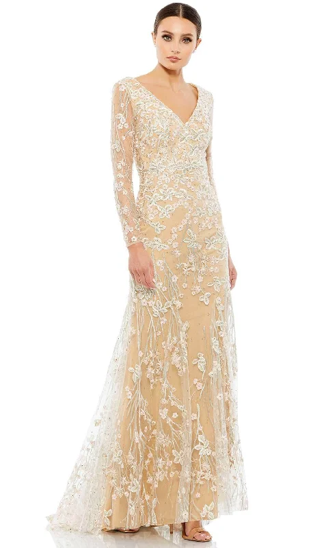 Mac Duggal 70239 - Floral Laced Evening Dress Fall party dresses