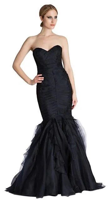 Theia - Strapless Banded Sweetheart Gown 882064 Fashion Nova party dresses