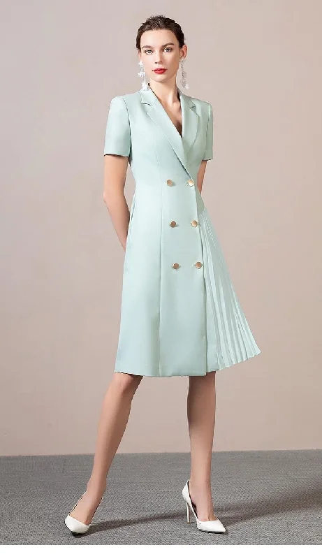 Aqua Aria Pleated Dress Breathable unclassified dresses