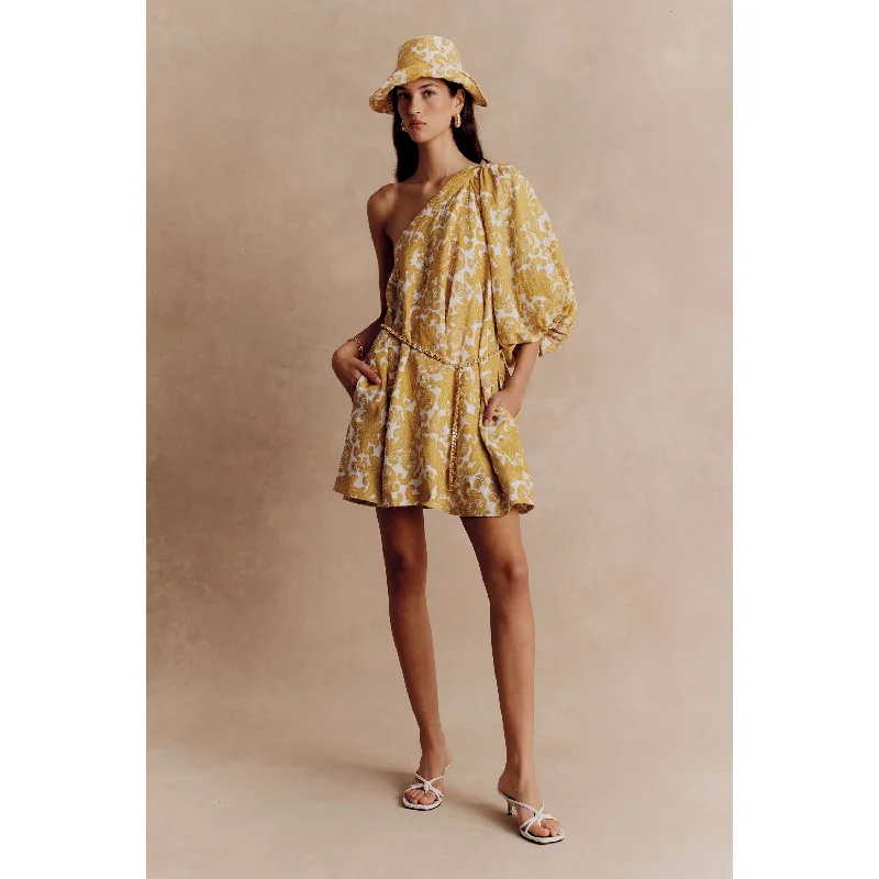 Hansen & Gretel Montana Dress - Spice Paisley Long unclassified dresses