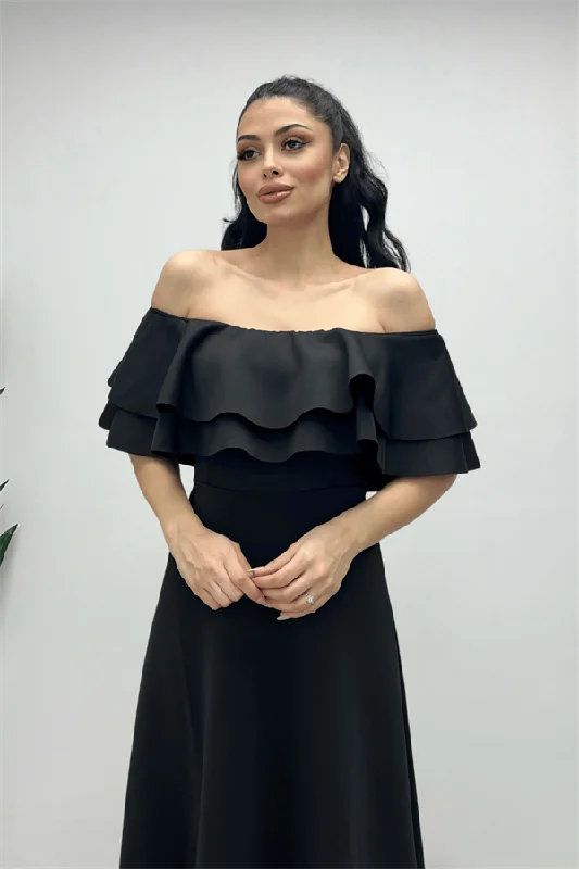 Volan Dress - Black Y2K unclassified dresses