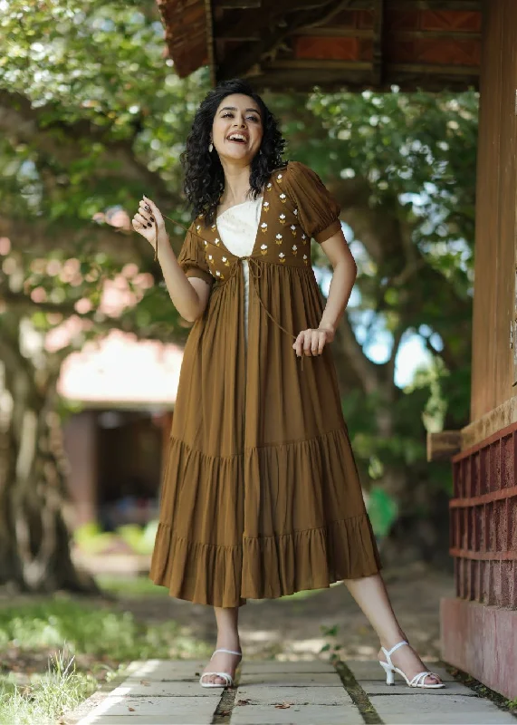 Toffee Delight Mesh unclassified dresses