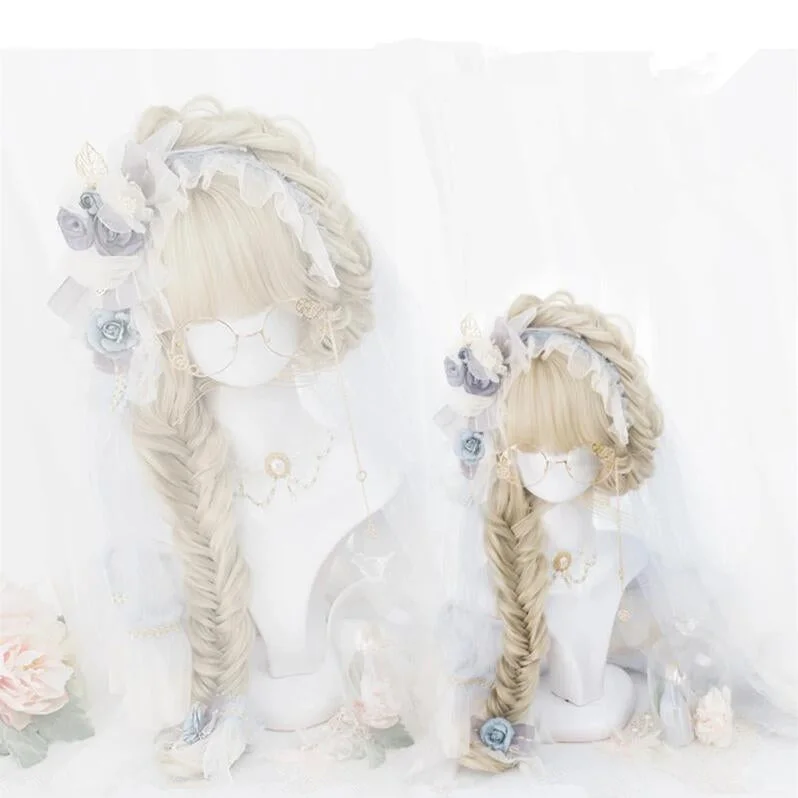 Wave roll long curly hair wig YV41089 Maxi Skirt Trend