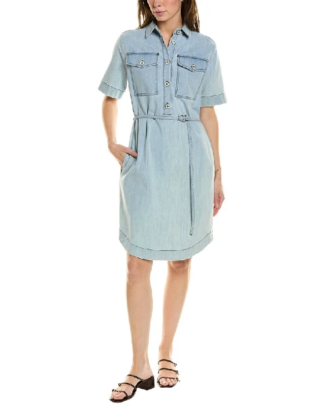 Piazza Sempione Abito Shirtdress Floral Shirt Dress