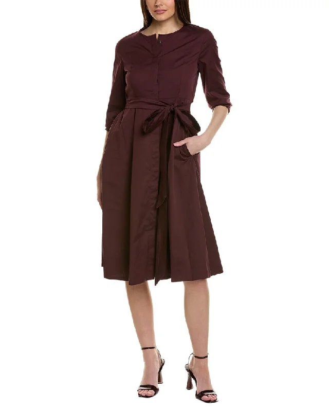 S Max Mara Gloria Shirtdress Belted Shirt Dress